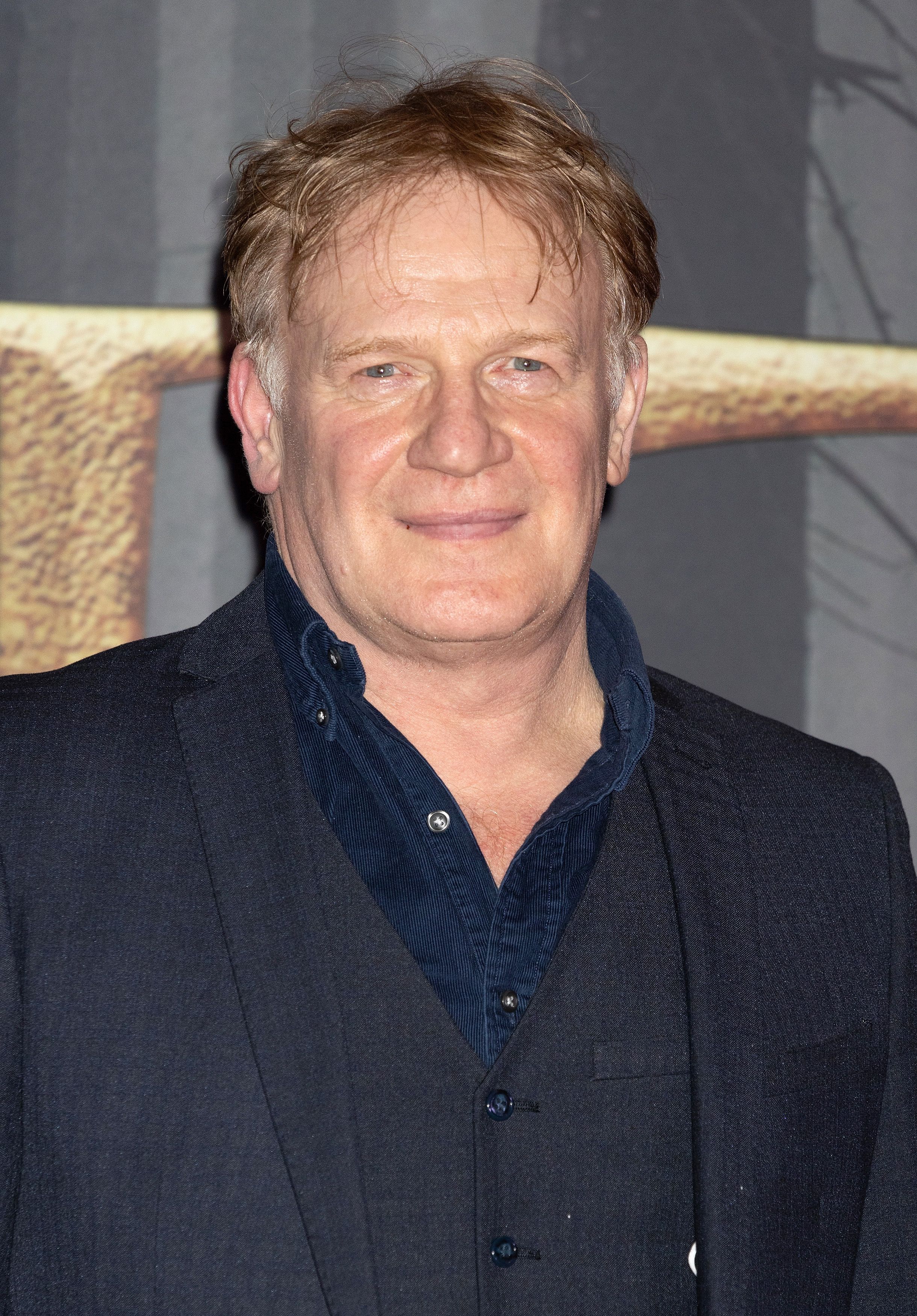Headshot Of Mark Lewis Jones In The Outlander Premiere