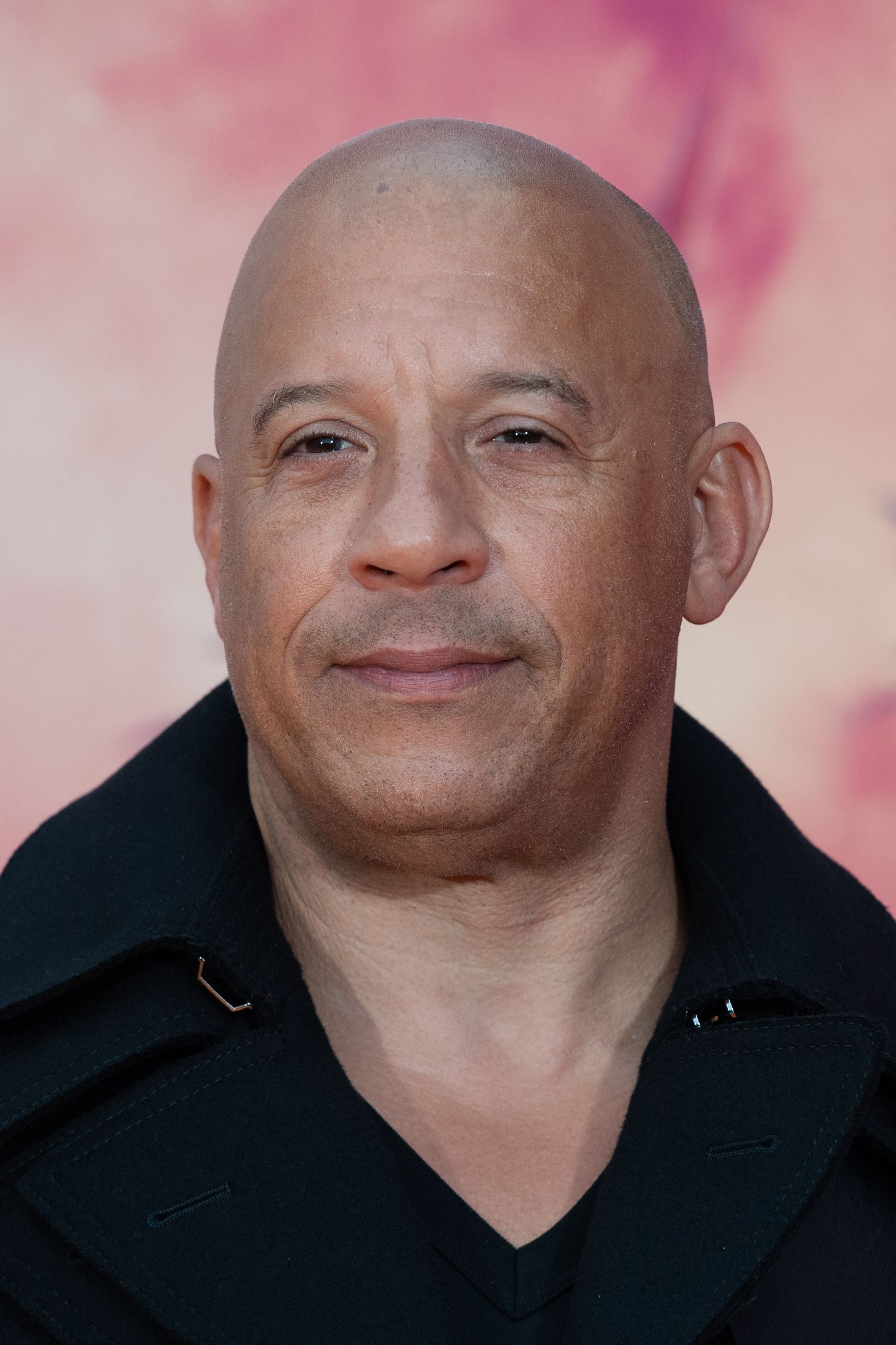 Headshot Of Vin Diesel In The European Gala Event of Marvel Studios' 'Guardians of the Galaxy. Vol 3'