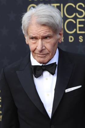 Headshot Of Harrison Ford In The 29th Annual Critics' Choice Awards
