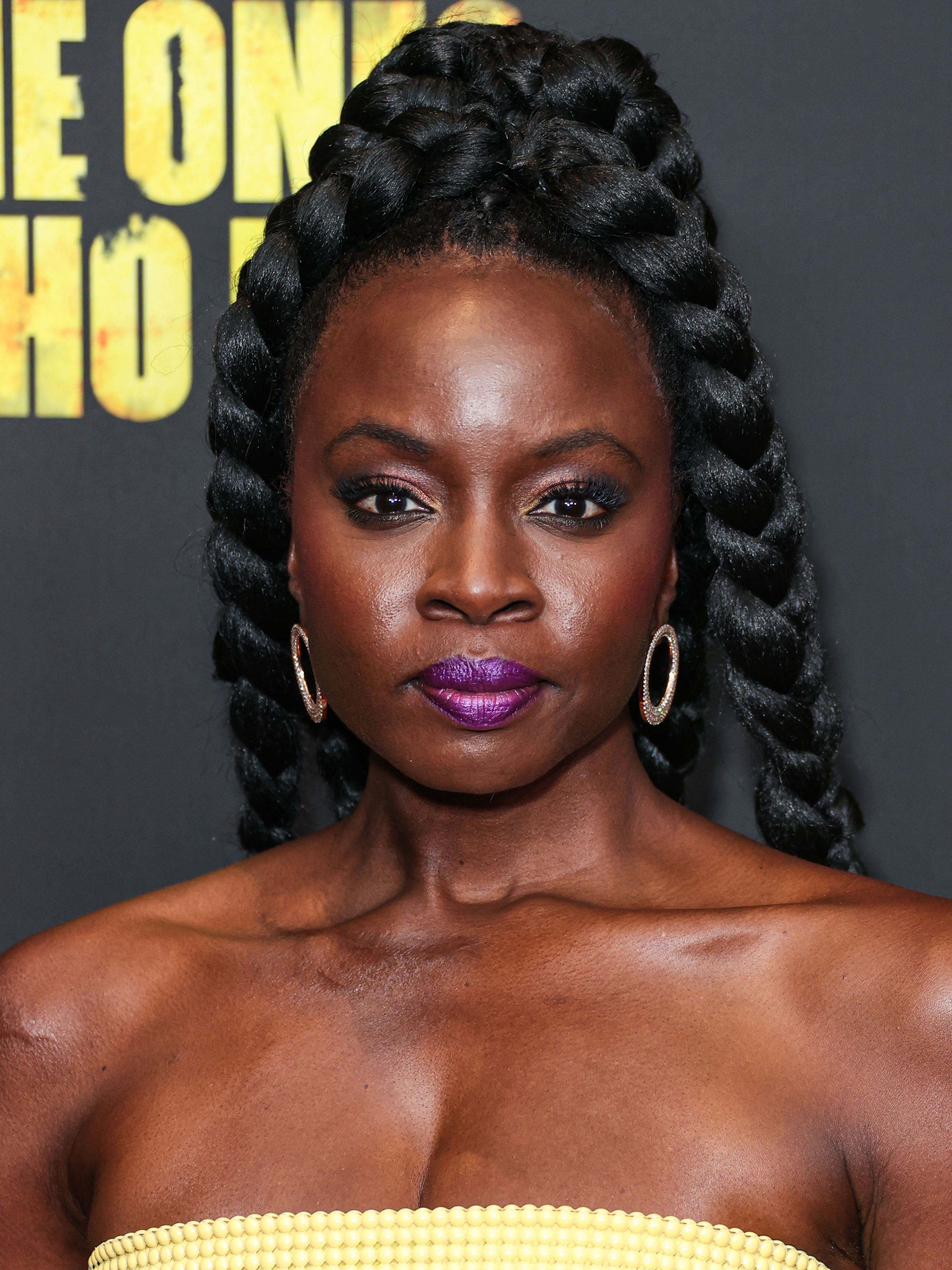 Headshot Of Danai Gurira In The Los Angeles Premiere Of AMC+'s 'The Walking Dead