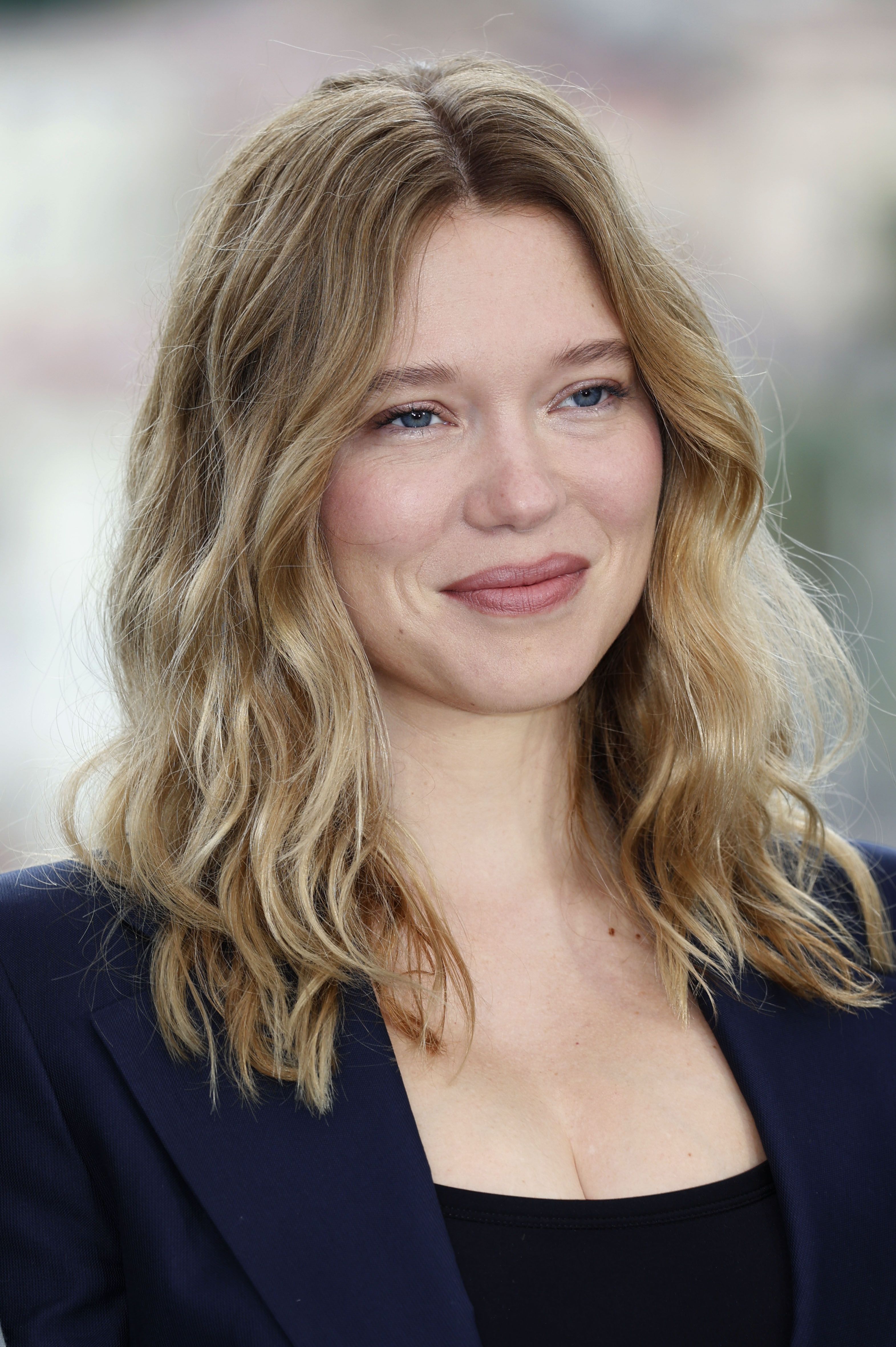 Headshot Of Léa Seydoux In The &lsquo;Le Deuxieme Act&rsquo; (The Second Act) Photocall at the 77th annual Cannes