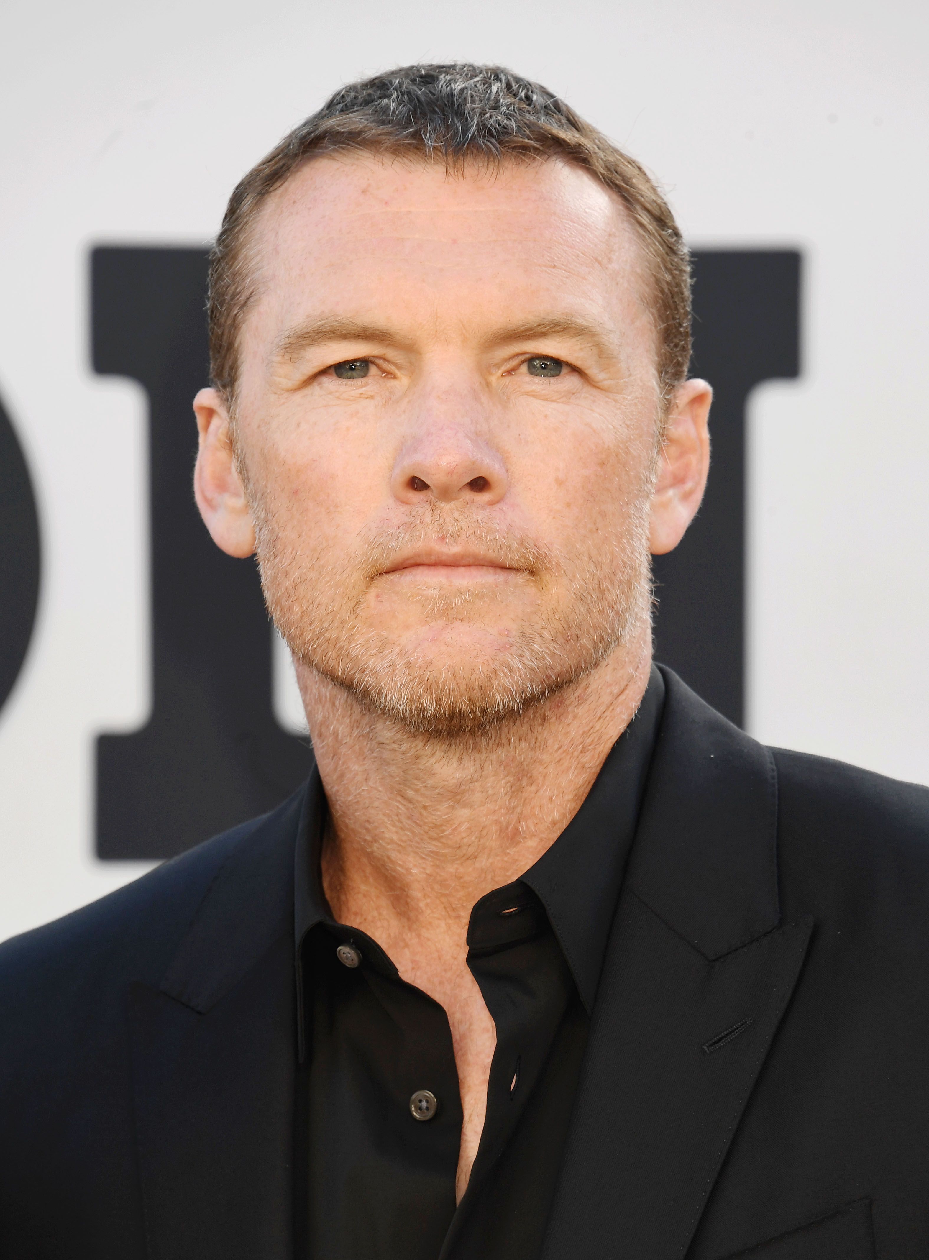 Headshot Of Sam Worthington In the Los Angeles premiere of 'Horizon: An American Saga - Chapter 1' 