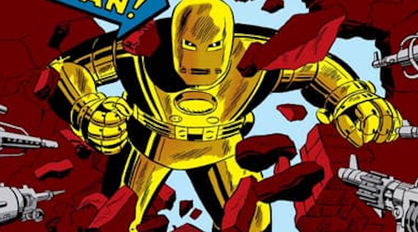 Iron Man gold armor in Tales of Suspense