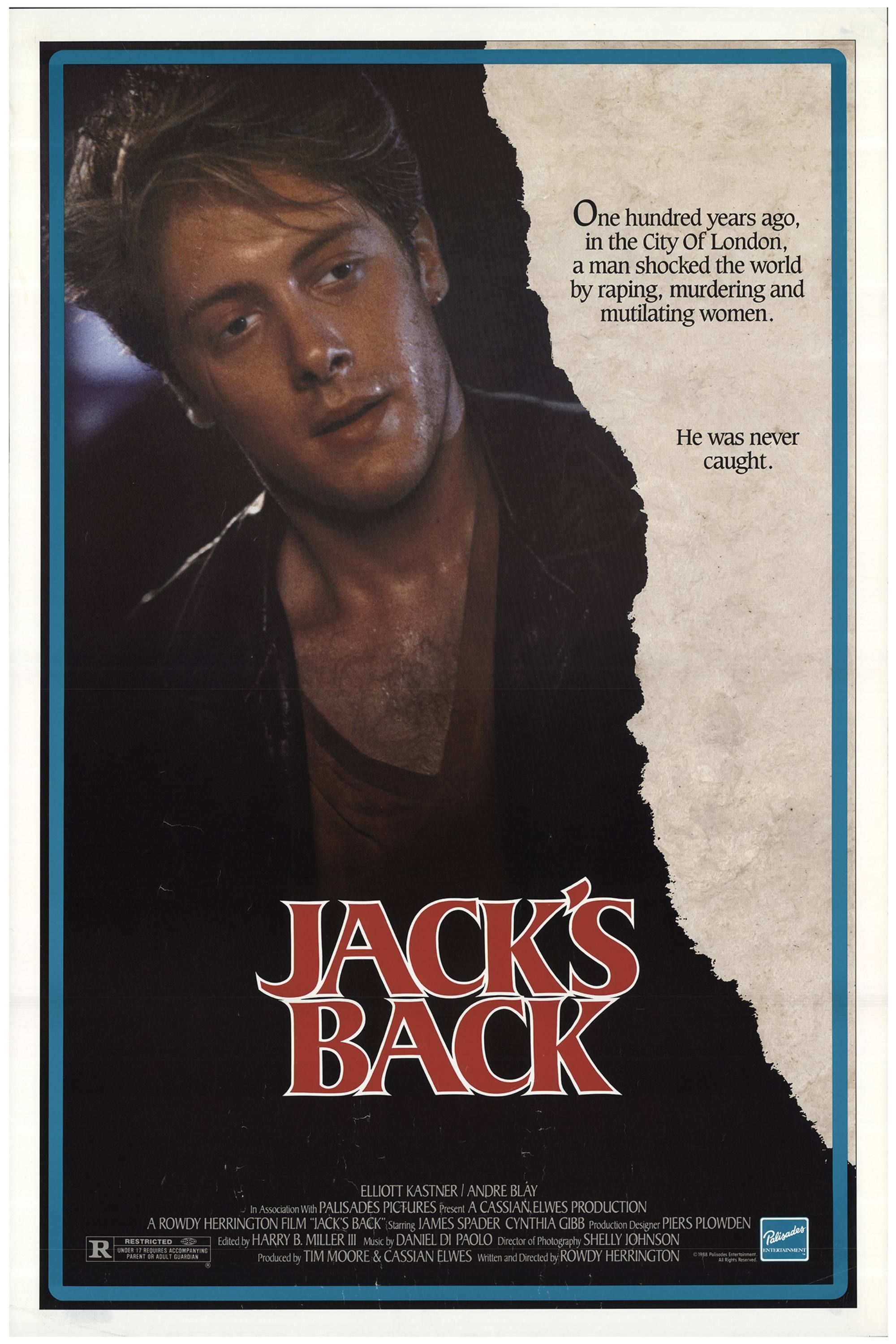 Jack's Back (1988) - Poster