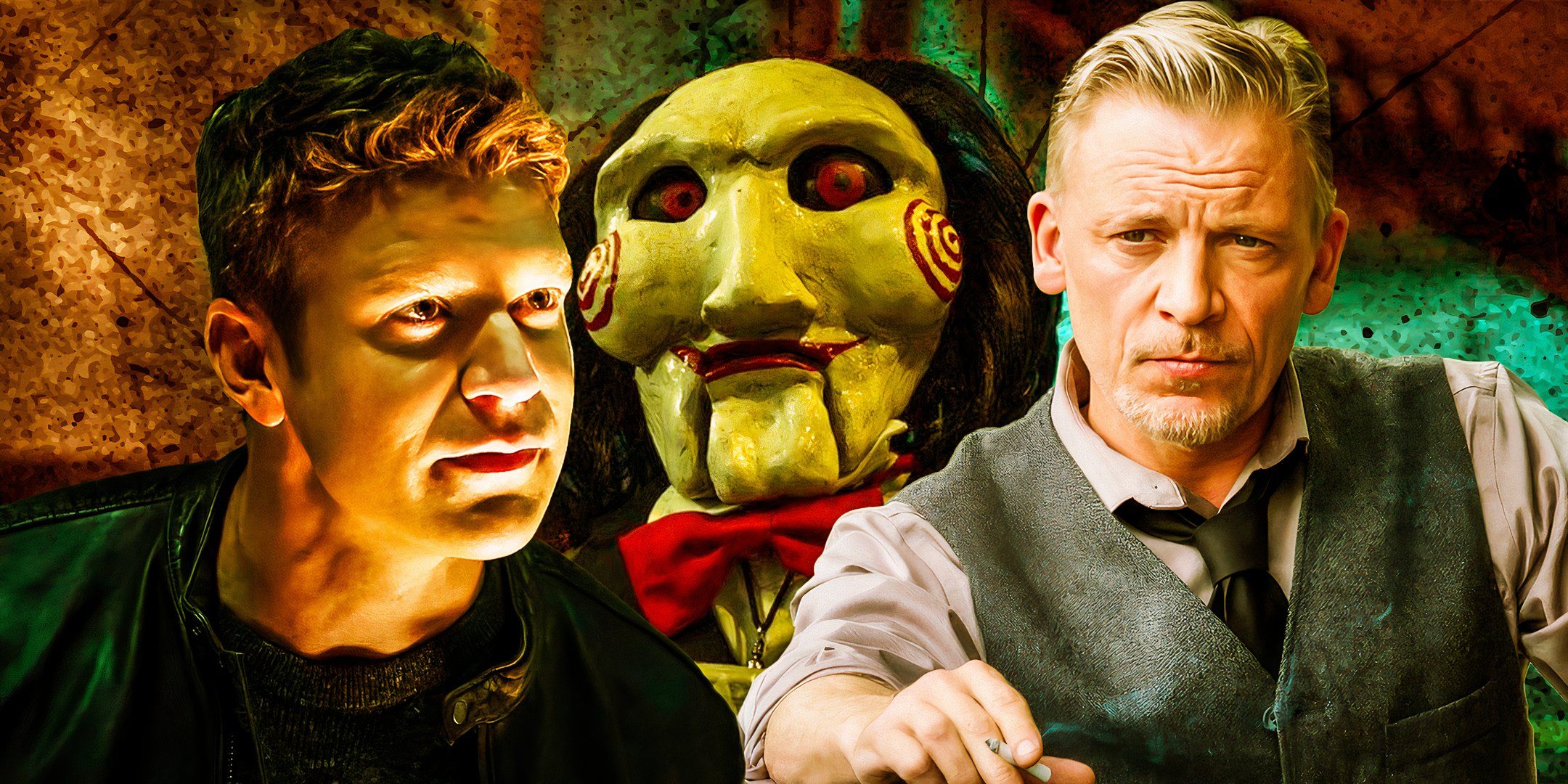 Jigsaw Logan Billy the Puppet Detective Halloran