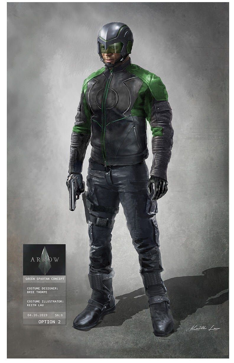 Arrowverse's Scrapped Green Lantern Costume For Major Hero Finally Revealed In New Concept Art