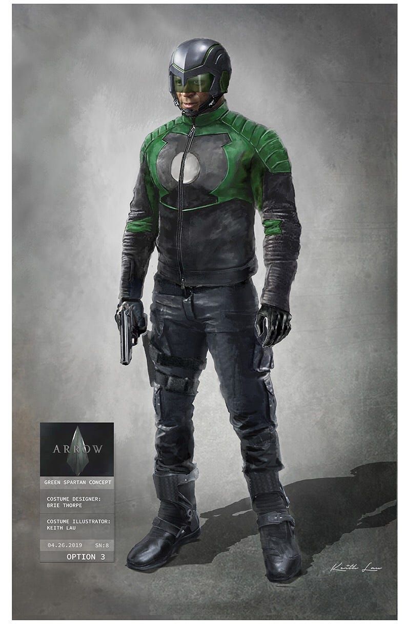 Arrowverse's Scrapped Green Lantern Costume For Major Hero Finally Revealed In New Concept Art