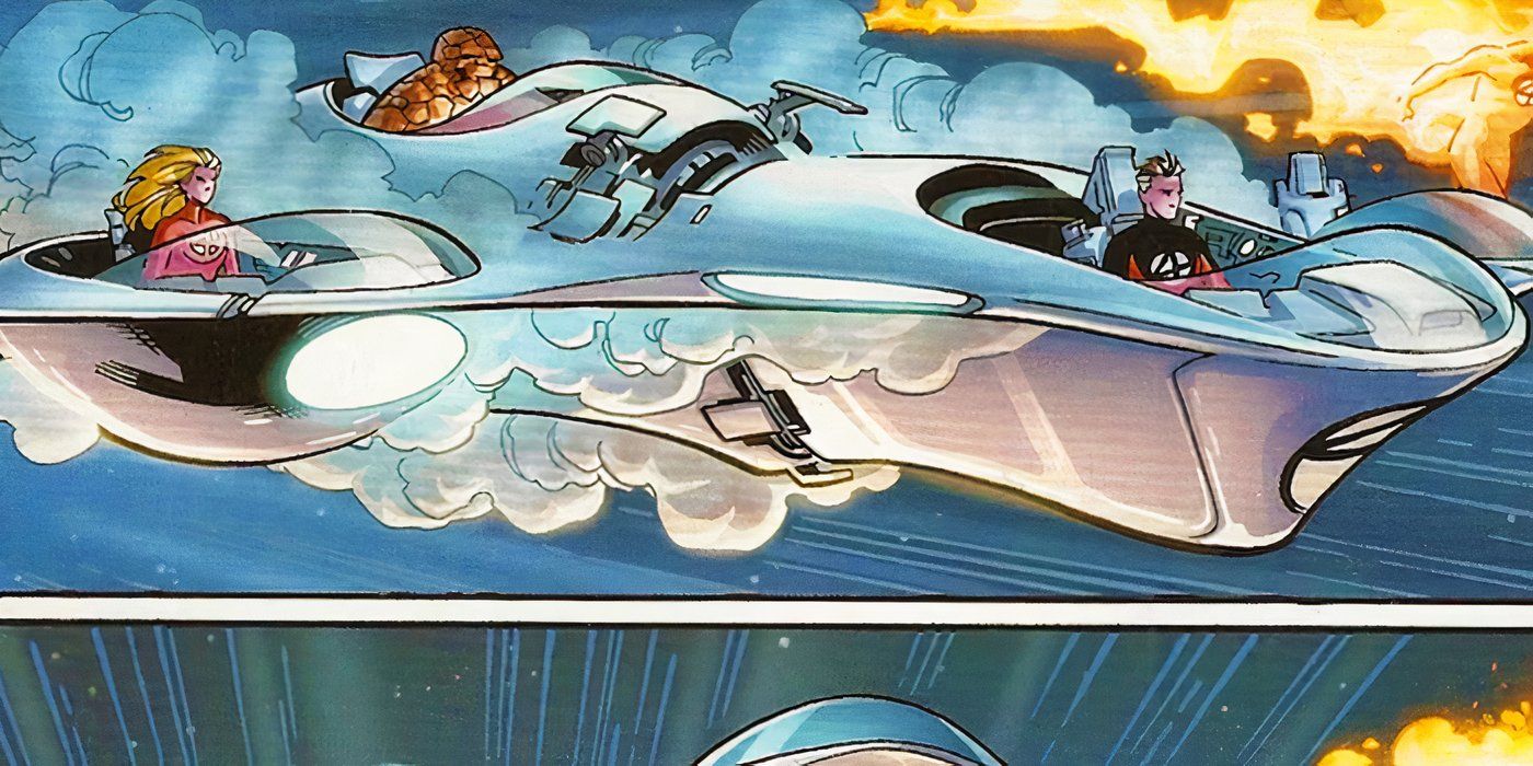 MCUs New Fantastic Four Vehicle Finally Brings Howard Starks First Dream To Life 14 Years Later