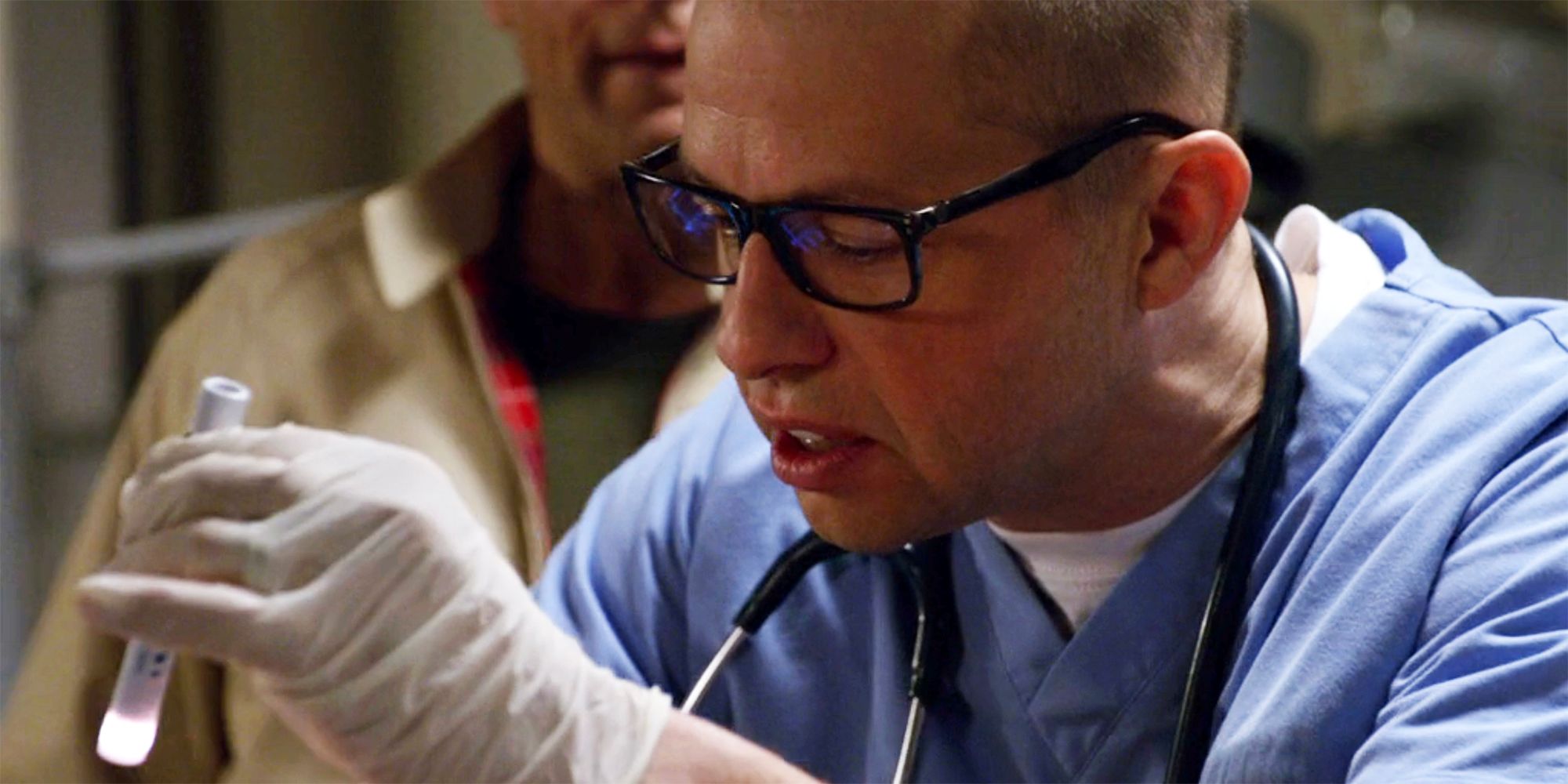 Jon Cryer as a doctor in NCIS