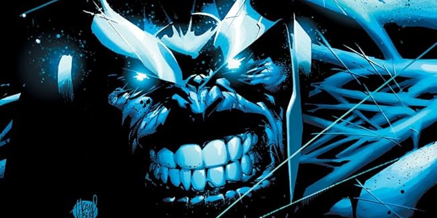 Capa do filme Infinity de Jonathan Hickman com Thanos furioso