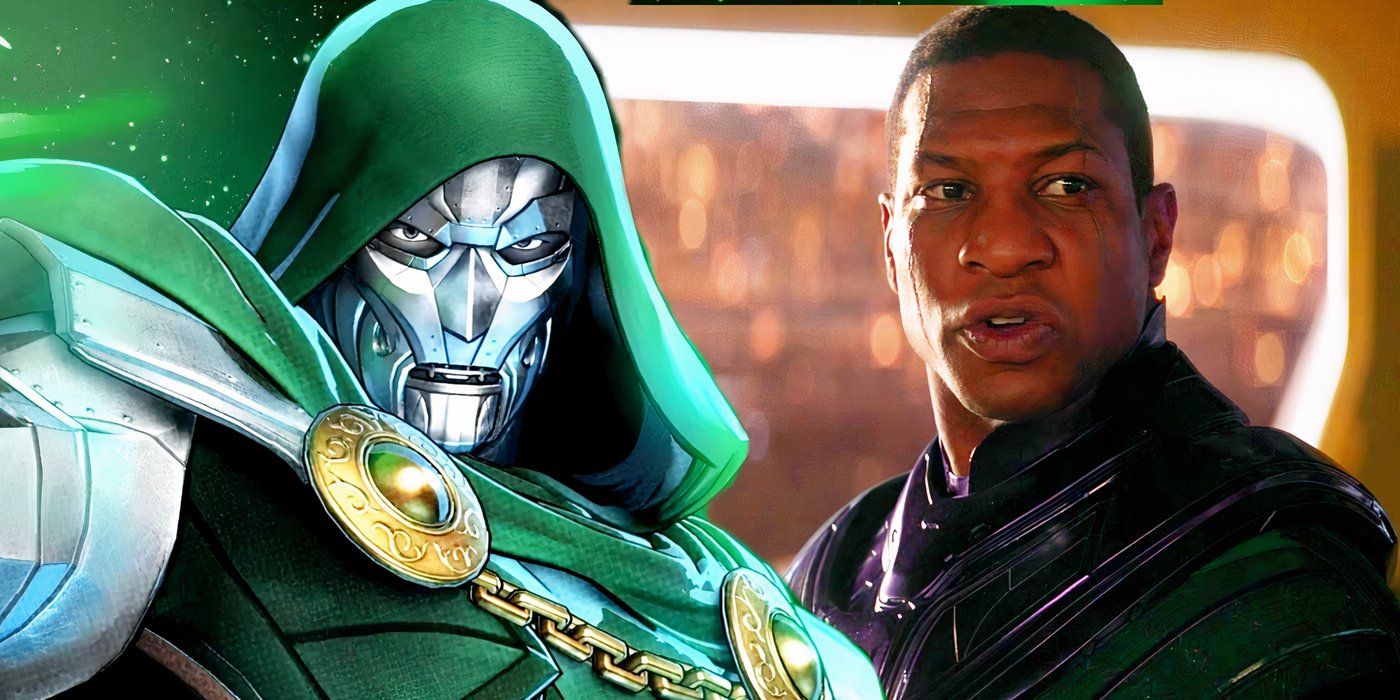  Doctor Doom from Marvel Comics looks scary and Kang the Conqueror gets angry in Ant-Man and the Wasp: Quantumania