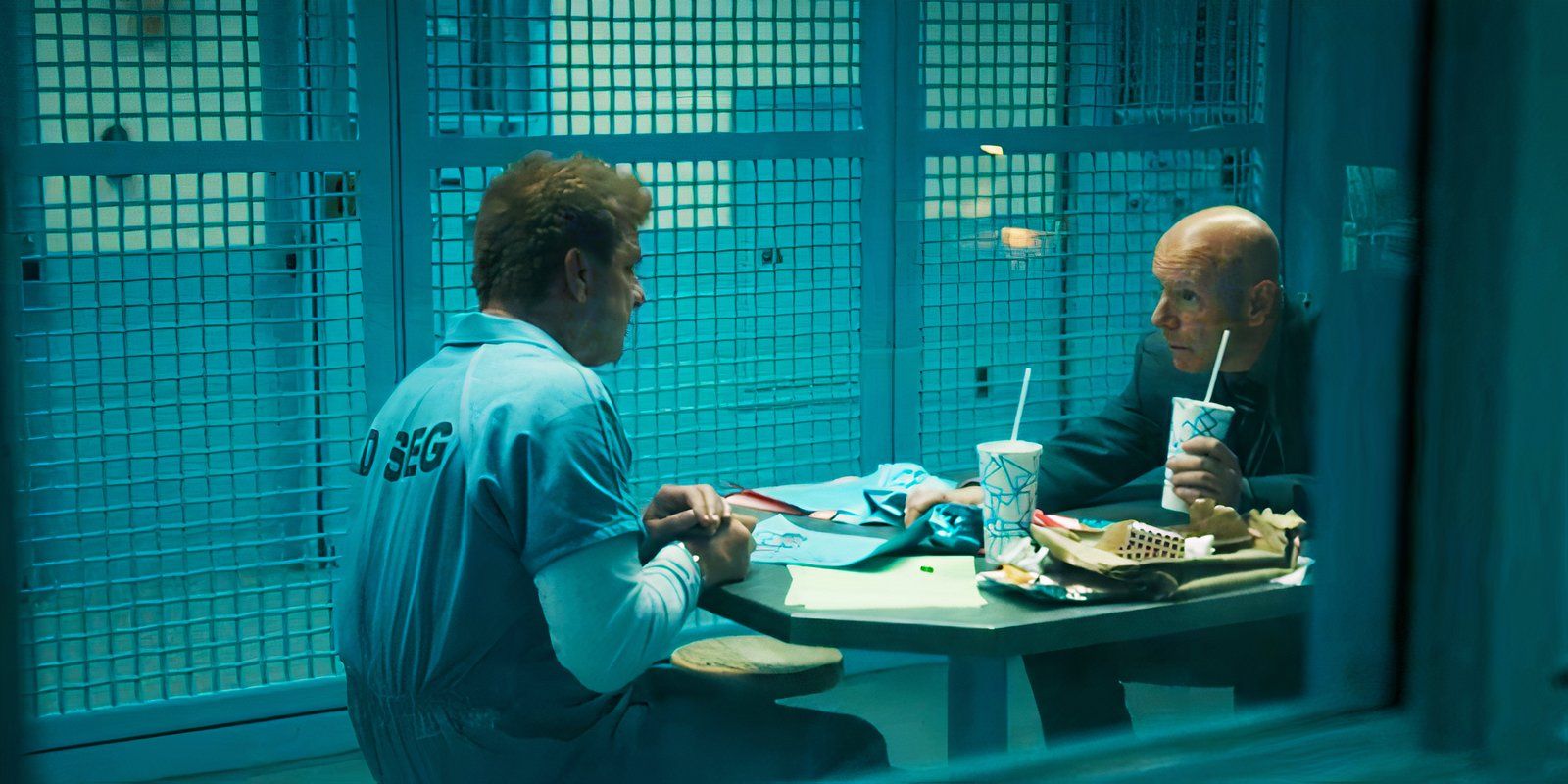 Kenny Johnson as Charlie and Hugh Dillon as Ian in Mayor of Kingstown season 3