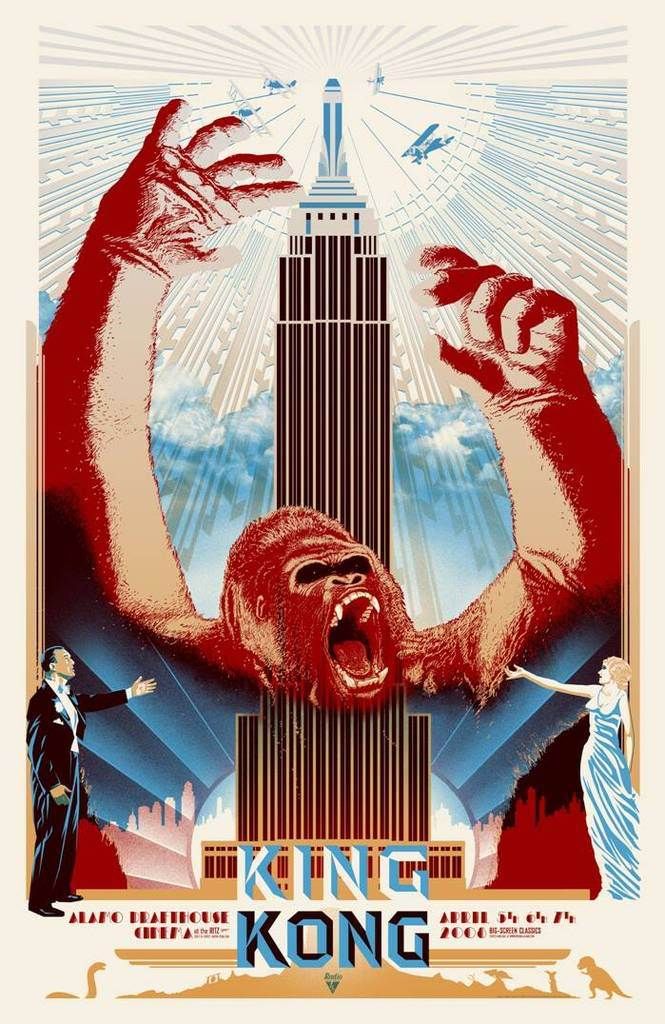 King Kong 1933 Film Poster