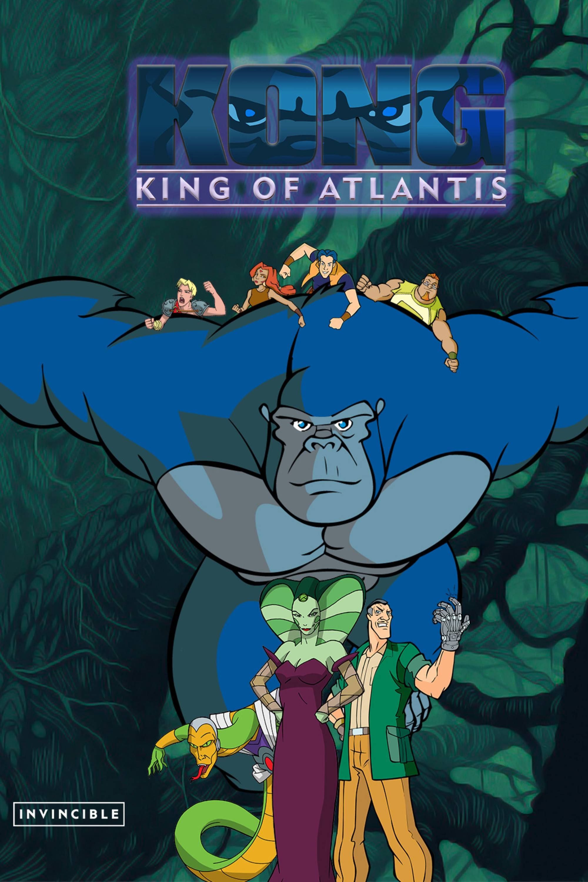 Kong_ King of Atlantis (2005) - Poster