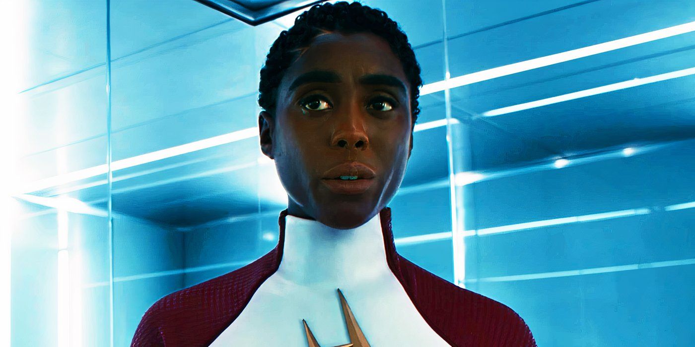 Lashana Lynch's Maria Rambeau as Binary in an alternate reality in The Marvels