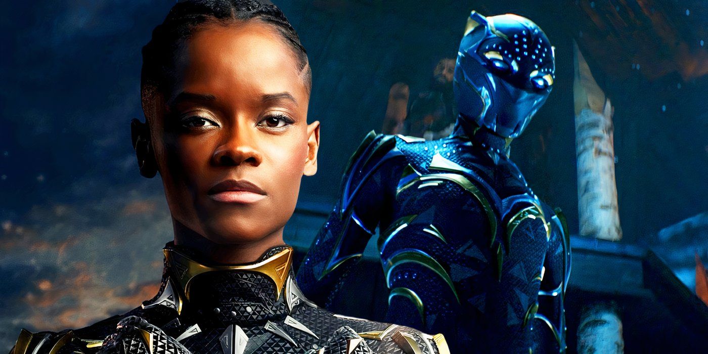 Letitia Wright as Black Panther in the MCU