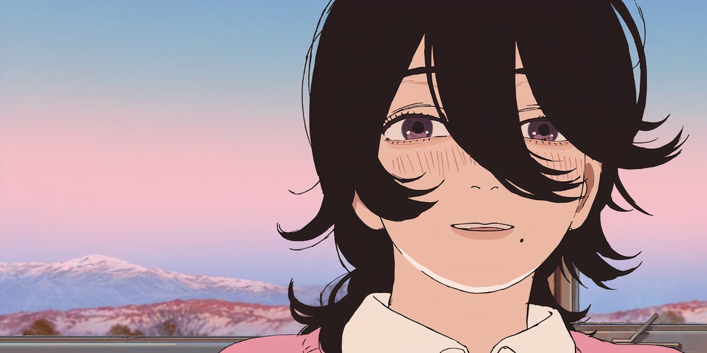 Kyomoto in the film adaptation of Look Back