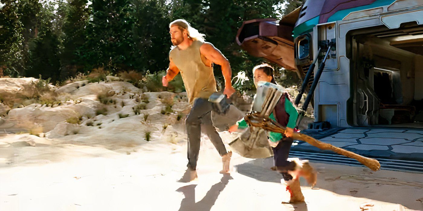 Love and Thor running
