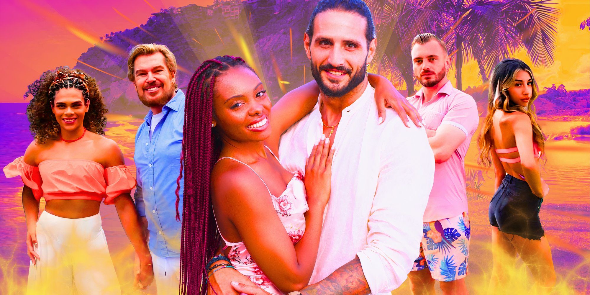 love in paradise season 4 duos with sunset background