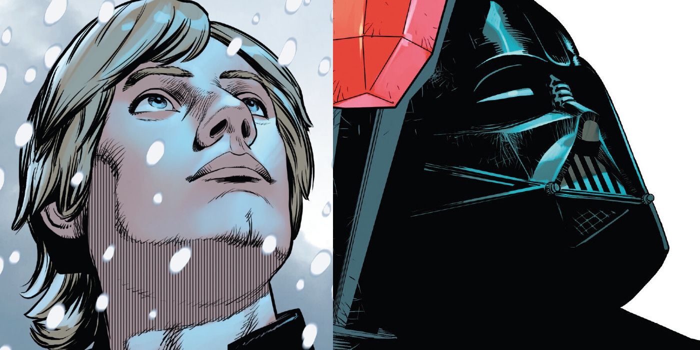 Luke prova que não é Darth Vader em Star Wars #48