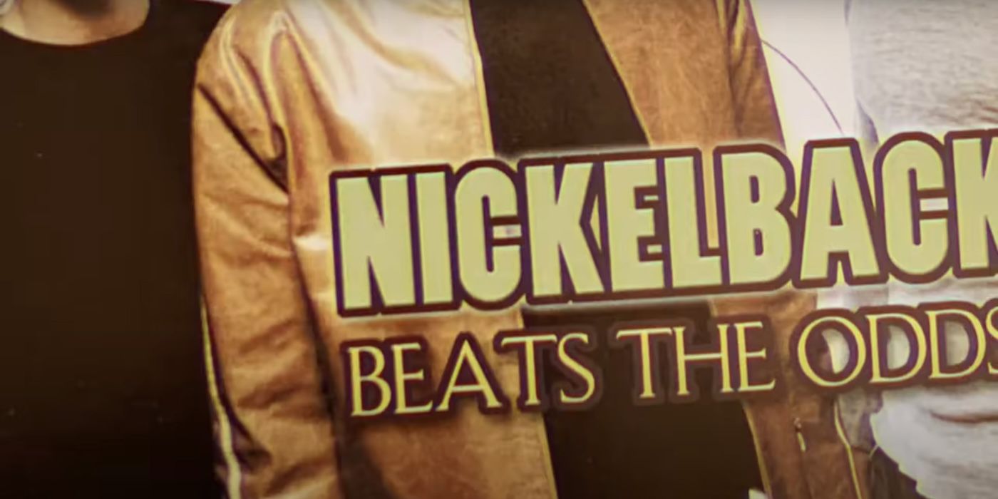 Magazine cover in Hate to Love Nickelback trailer