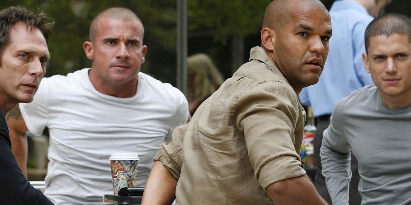 Mahon, Lincoln, Sulkre y Michael en Prison Break temporada 4