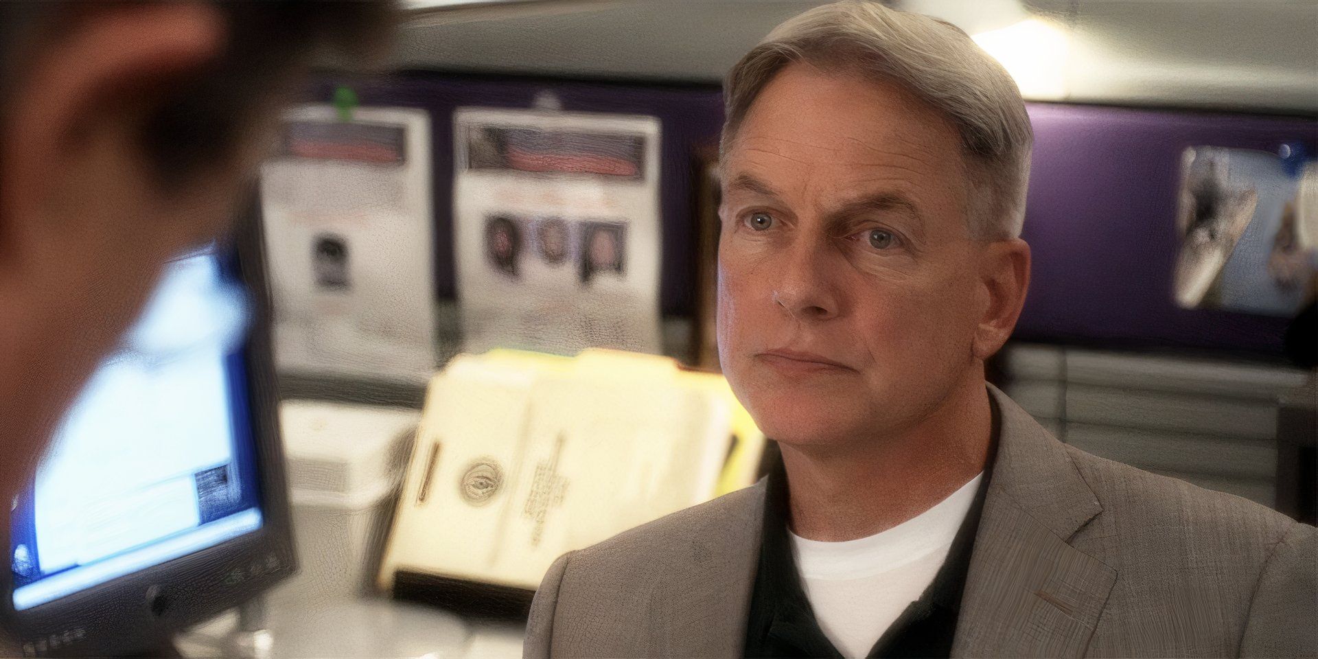 Mark Harmon as Gibbs in NCIS season 7