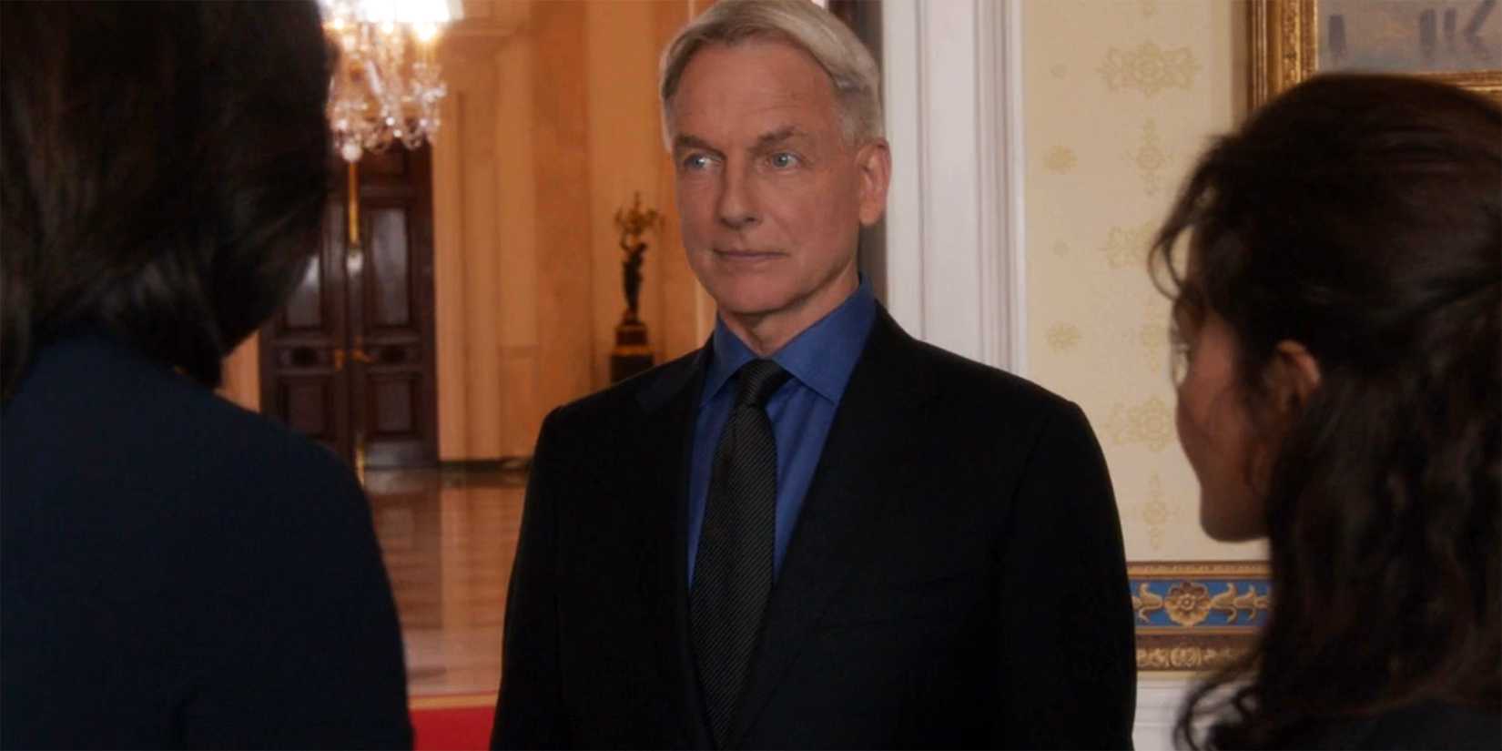 Mark Harmon as Gibbs in the White House in NCIS