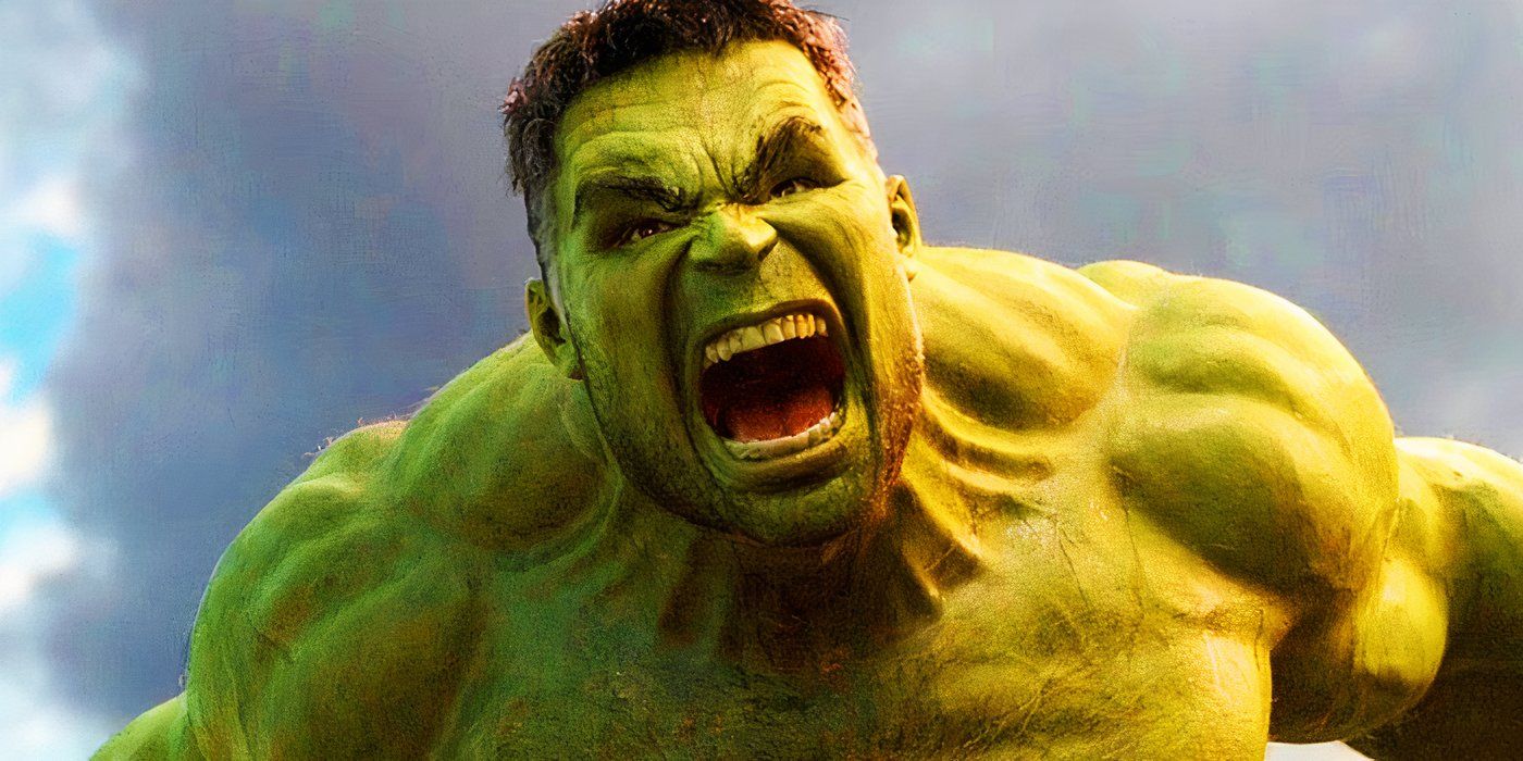 Mark Ruffalo's Hulk shouting in Thor Ragnarok