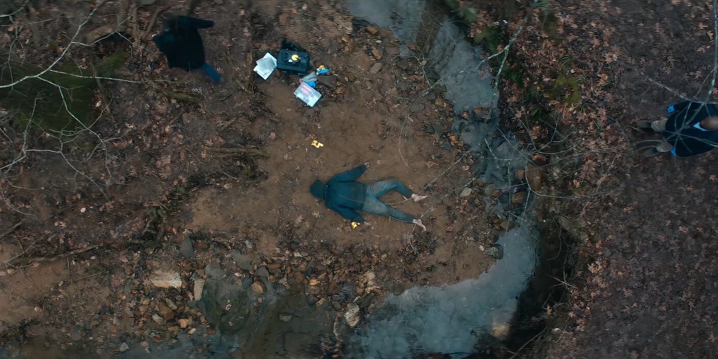 Agatha investigates a dead body in Agatha All Along trailer