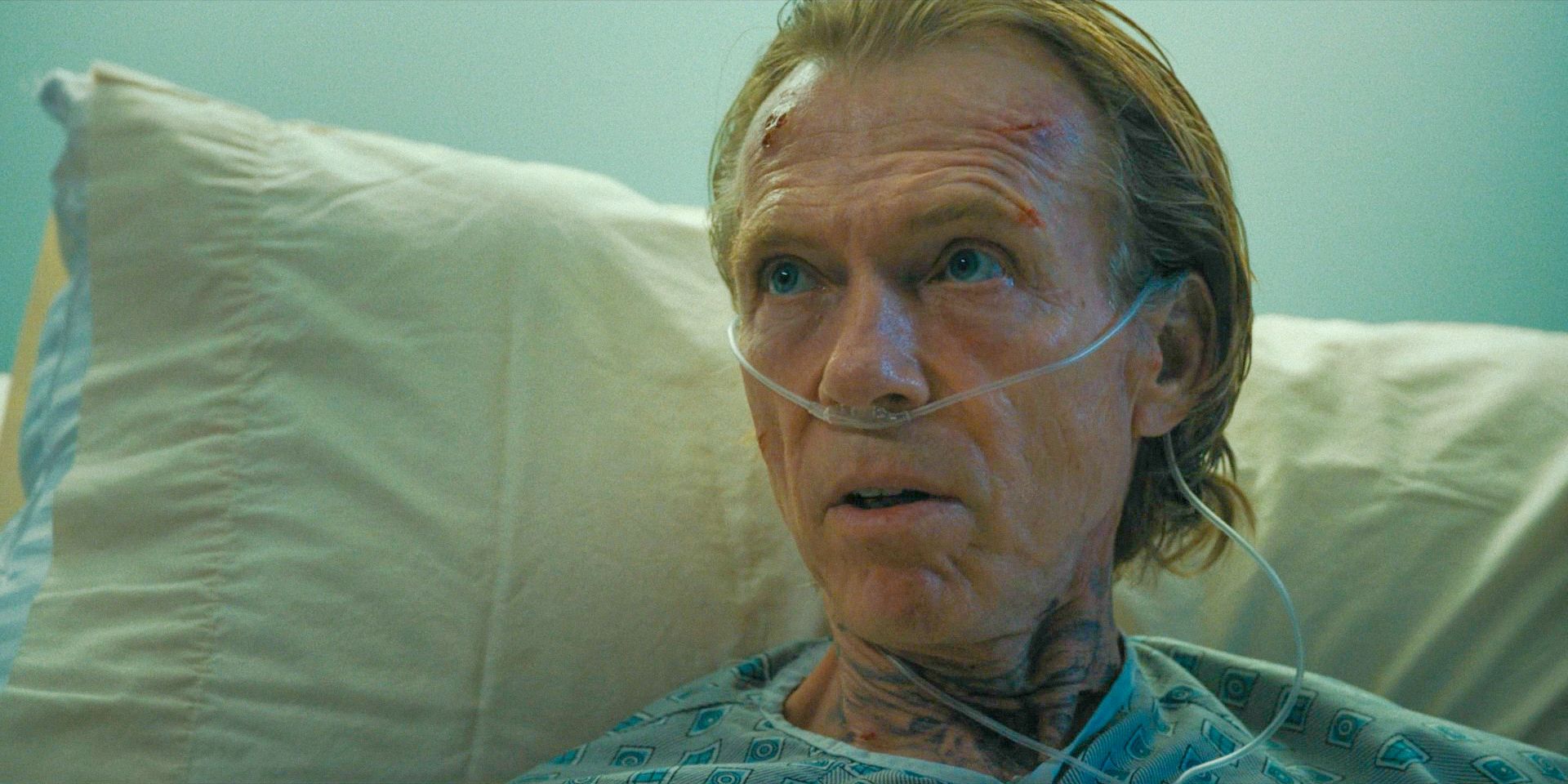 Merle (Richard Brake) en el hospital del alcalde de Kingstown temporada 3, episodio 9