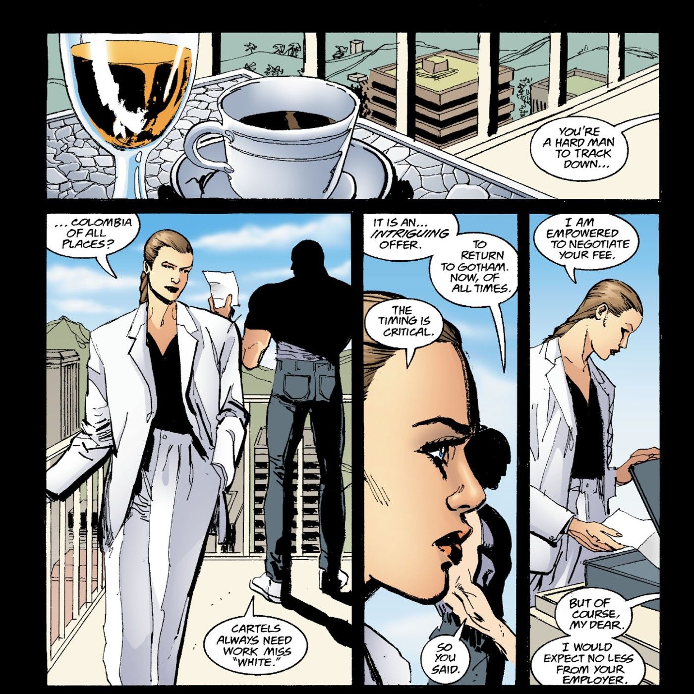 Mercy Graves first appearance in the official DC Comics canon universe for Detective Comics #735