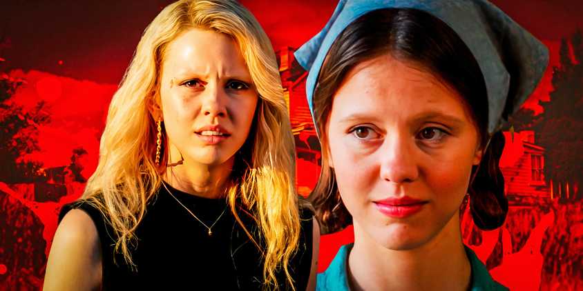 Mia-Goth-as-Maxine-Minx-from-MaXXXine-and-Mia-Goth-as-Pearl-from-Pearl