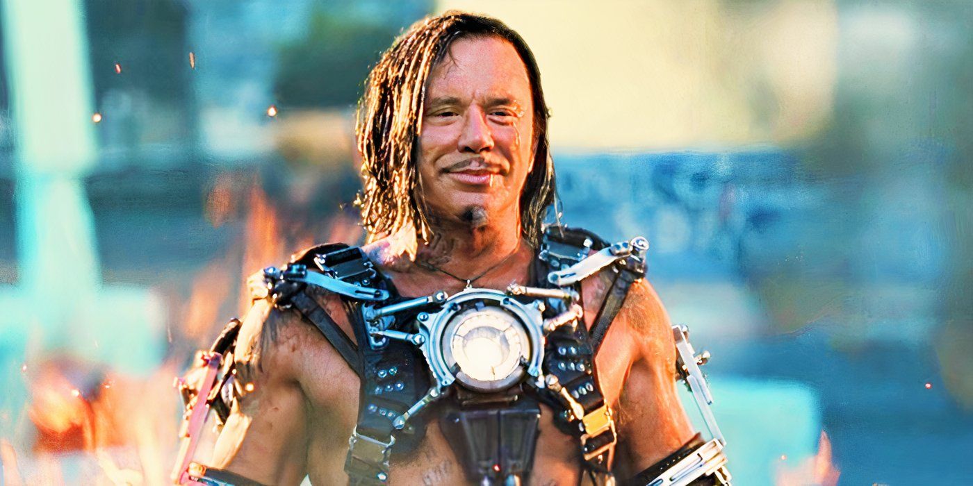 Mickey Rourke's Whiplash in Monaco in Iron Man 2