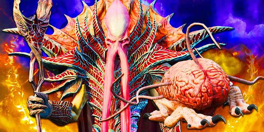 Mind Flyer from Baldur's Gate 3 with intellect devourer cerebellum item