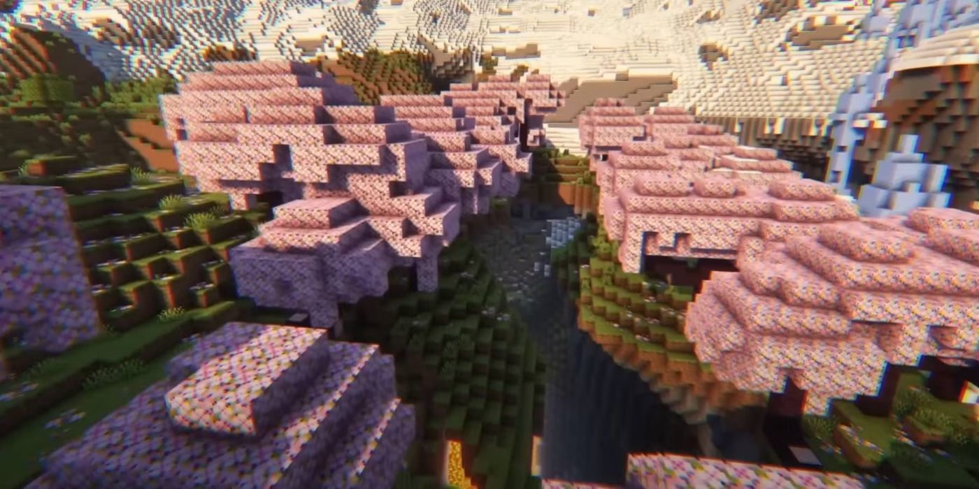 15 лучших семян Minecraft для Cherry Blossom