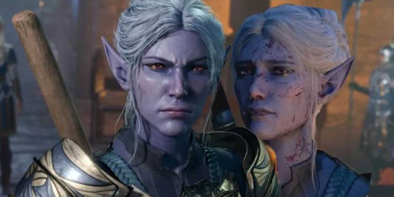Minthara looking mad and sad in Baldur's Gate 3