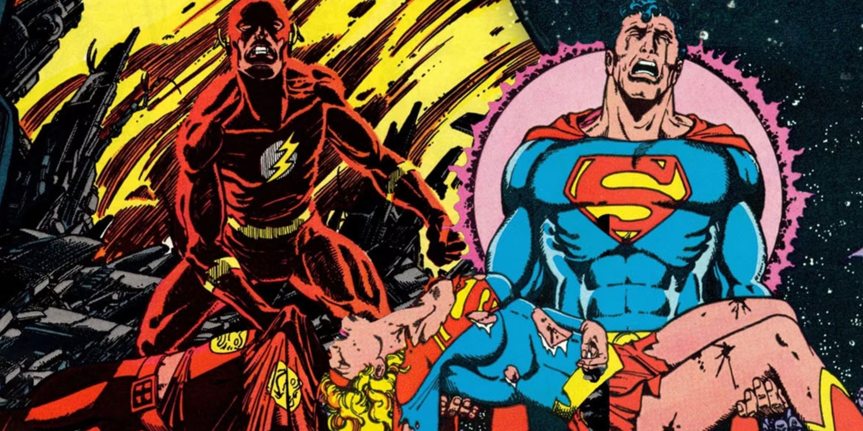 The Death of Barry Allen and the Supergirl Crisis on Infinite Earths