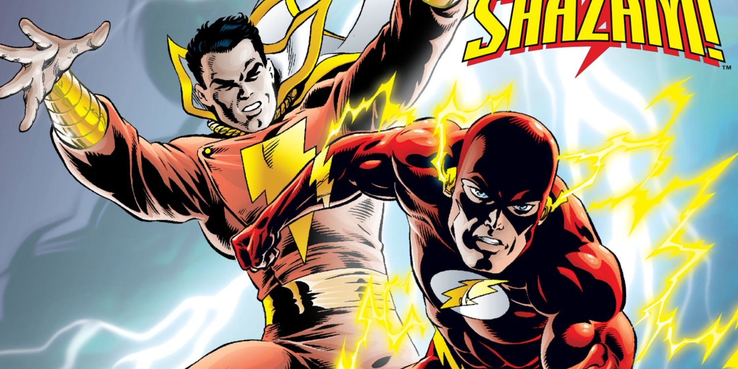 The Flash #162 capa de Shazam e Wally West