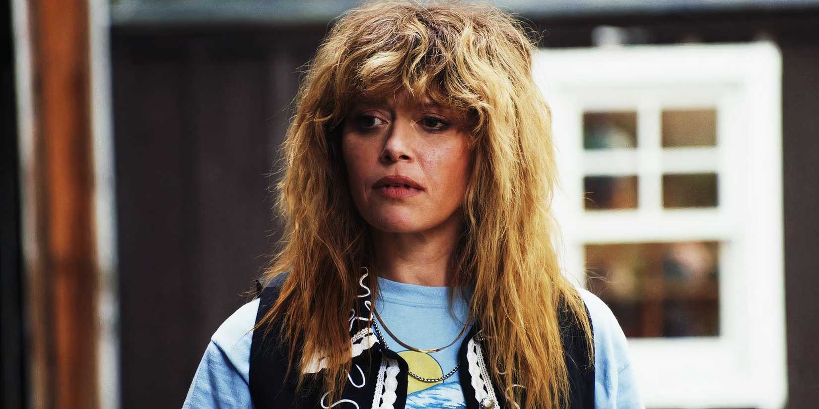 Natasha Lyonne as Charlie in Poker Face season 1, episode 8 looking annoyed.