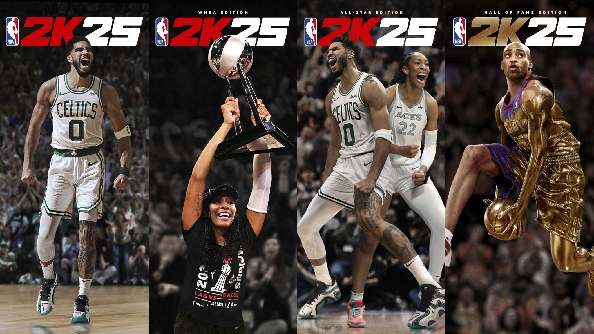 NBA 2K25 Cover Athletes Make History With Series First Dual-League Cover