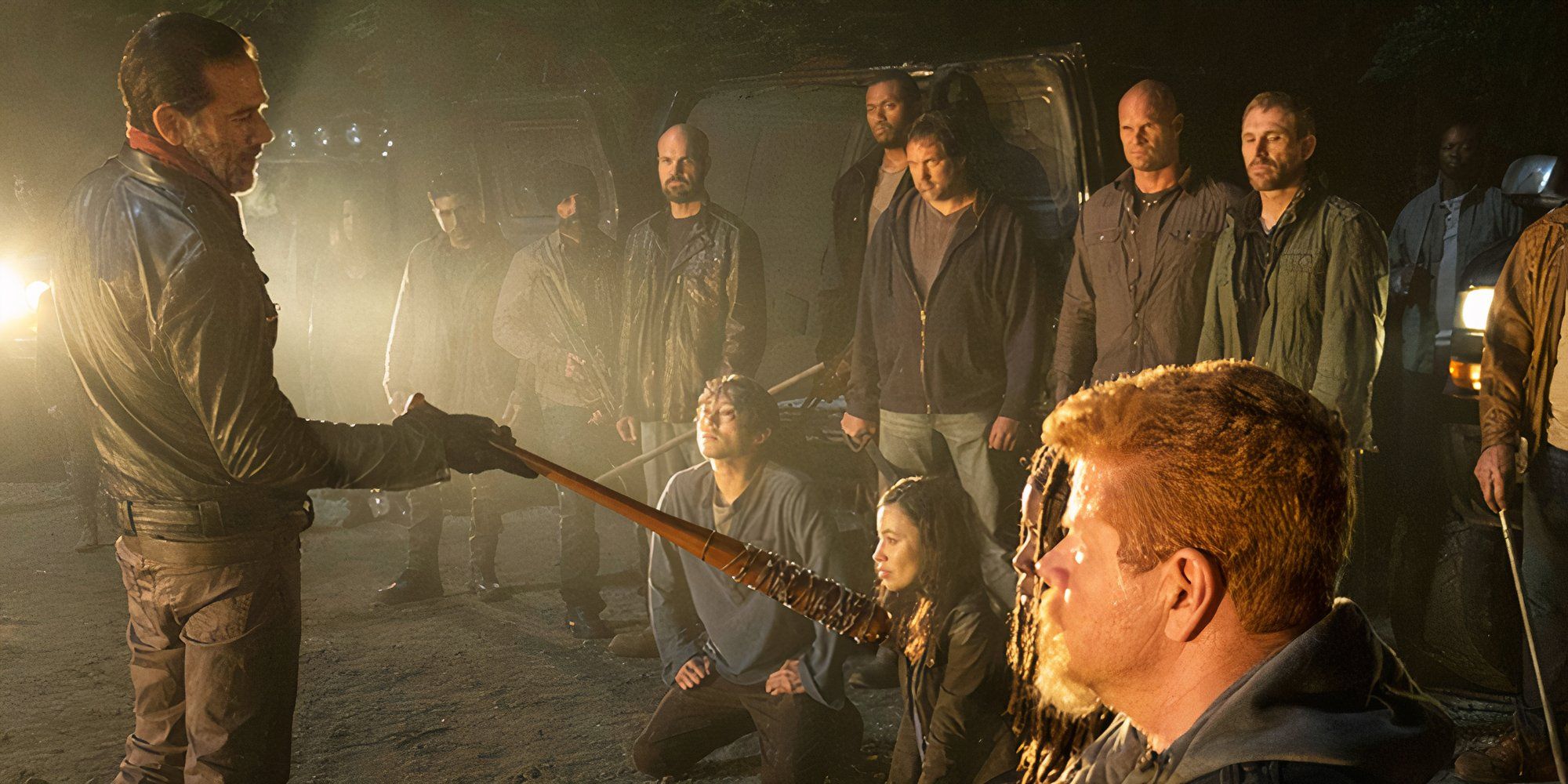 Negan (and Lucille's) reveal in the Walking Dead S6