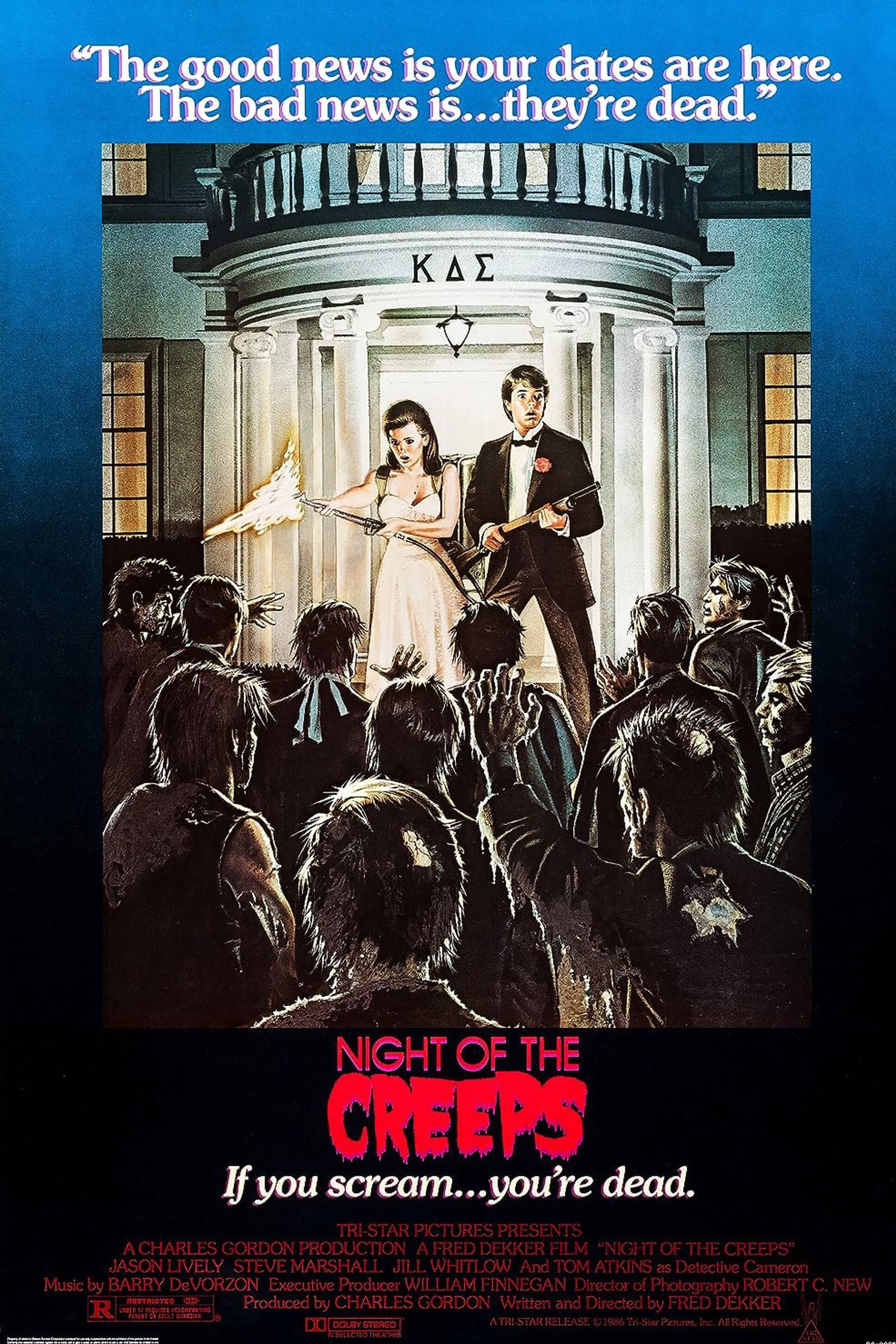 Night Of The Creeps (1986) - Poster