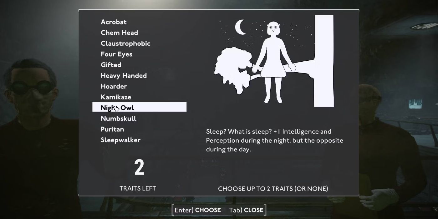 Night Owl Trait in Fallout London.