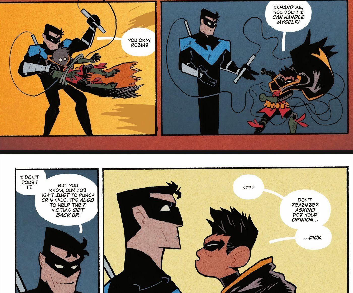 Nightwing and Robin in The Prodigy No. 1 