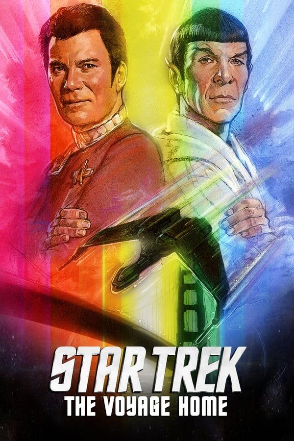 الملصق الرسمي لفيلم Star Trek The Voyage Home