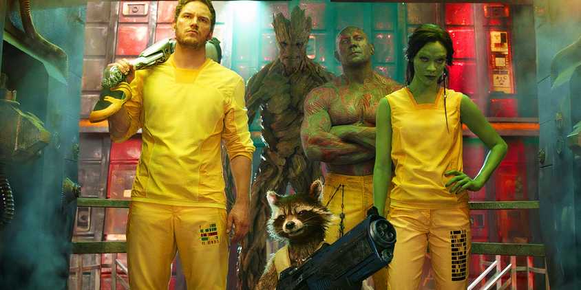 Original Guardians of the Galaxy team together for the first time in Vol. 1