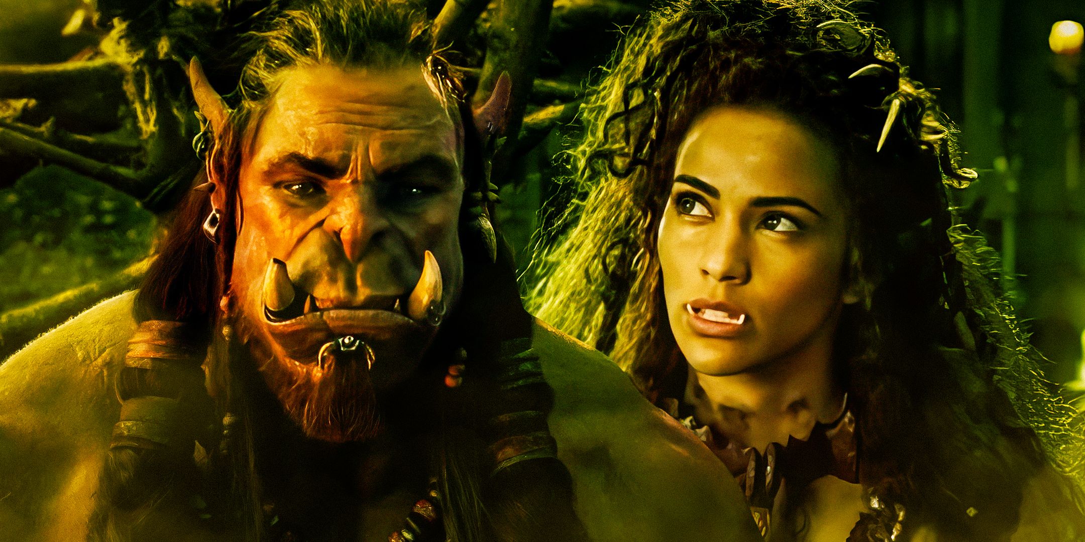 Durotan and Garona from Warcraft movie 2016