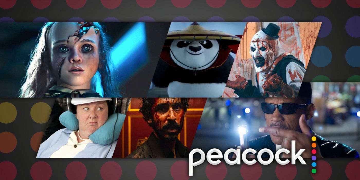 A blended image of six of the best movies to stream on Peacock in August 2024 - created by Tom Russell