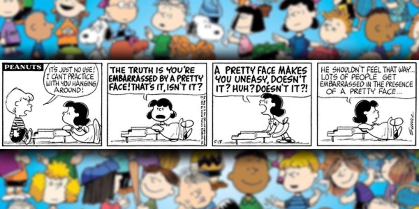 peanuts comic where lucy argues with schroeder